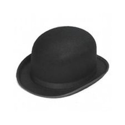 Bowler Hat Black Felt