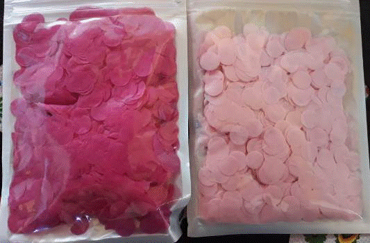 Confetti - Paper Rounds Plain assorted colour