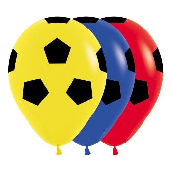 Balloon - Latex Soccer Ball assorted