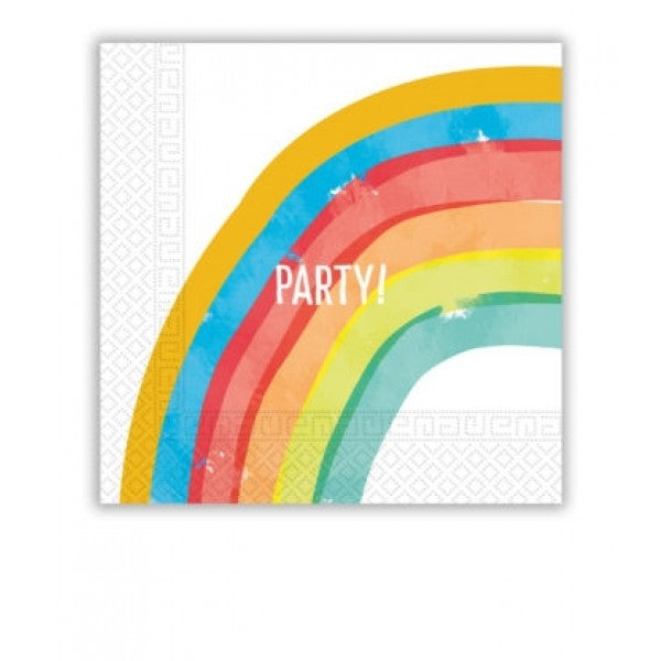 Rainbow Party Napkins (20)