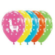 Balloon - Latex Llama Tropical assorted