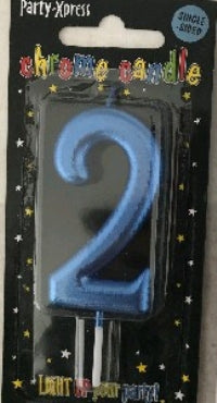 Candle - No 2 Chrome Blue