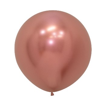 Balloon - Latex Chrome Reflex Rose Gold 24 inch