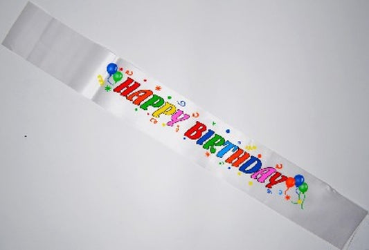 Sash - Happy Birthday