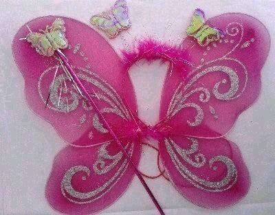 Wings Fairy Bright Pink