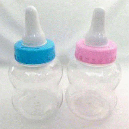 Baby Bottle 21cm Blue