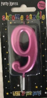 Candle - No 9 Chrome Pink