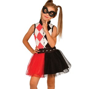 Harley Quinn Dress 4-6yrs