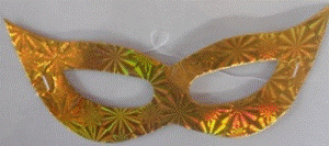 Eyemask Hologram Gold (12)