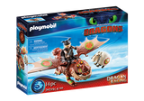 Playmobil Dragon Racing Fishlegs & Meatlug