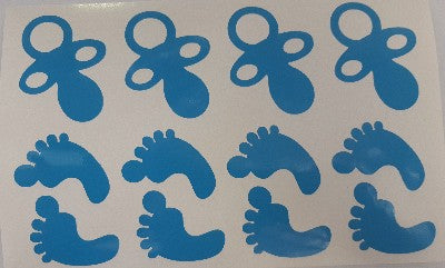 Balloon Sticker - Baby Boy Accessories