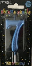 Candle - No 7 Chrome Blue