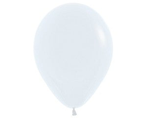 Balloon - Latex Solid White 12 inch
