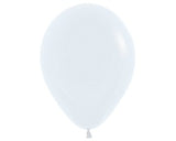 Balloon - Latex Solid White 12 inch