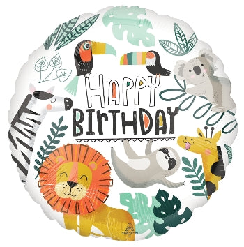 Foil Balloon - Get Wild Birthday
