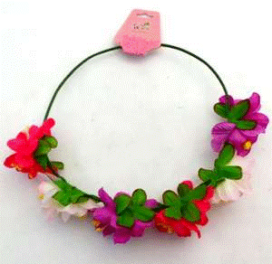 Headband with Multi Flowers