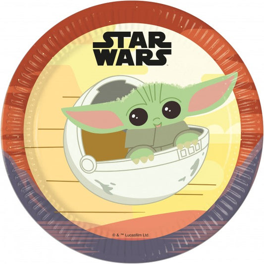 Star Wars The Mandalorian - Plates (8)