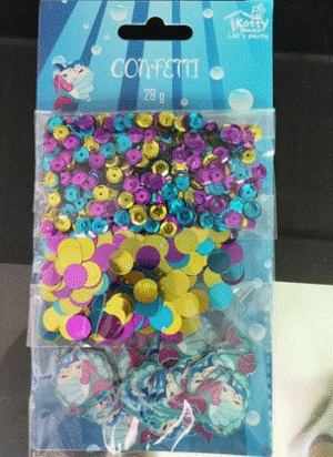 Confetti Mermaid & Sequins