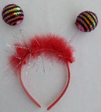 Headpiece Ball Ladybug