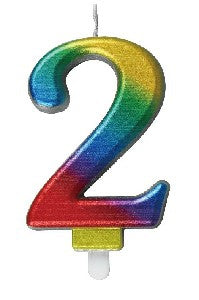 Candle - No 2 Metallic Rainbow