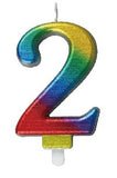 Candle - No 2 Metallic Rainbow