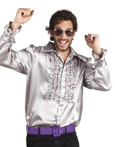 Party Shirt Silver XL
