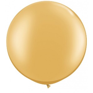 Balloon - Latex Gold Round 36 inch