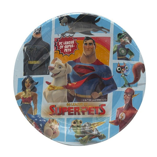 Superman & DC Pets - Plates (8)