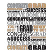 Graduation Wall Mural 1.52x1.83m